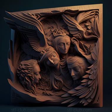 3D модель Святая Энкодья игра (STL)